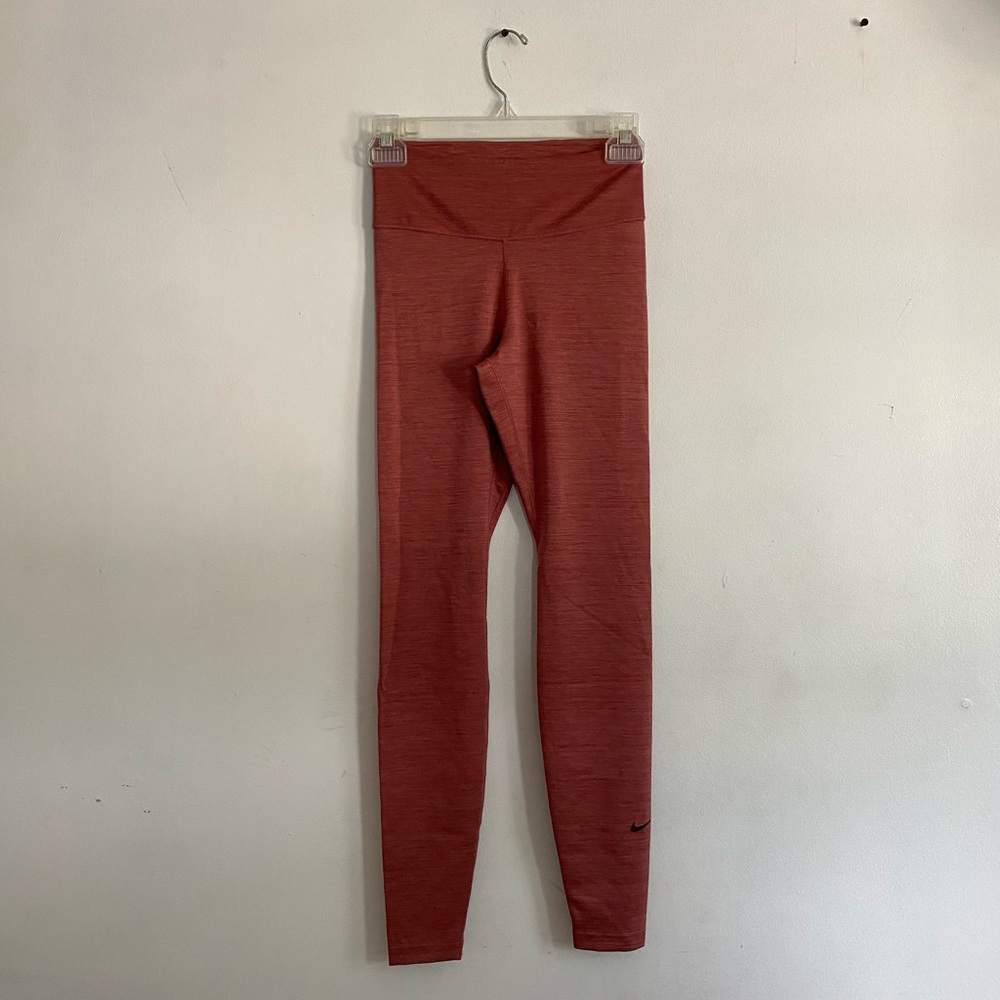Nike leggings, size extra small, pink strippedish